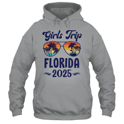 Florida Girls Trip Beach Vacation 2025 Matching Group Shirt & Tank Top | siriusteestore