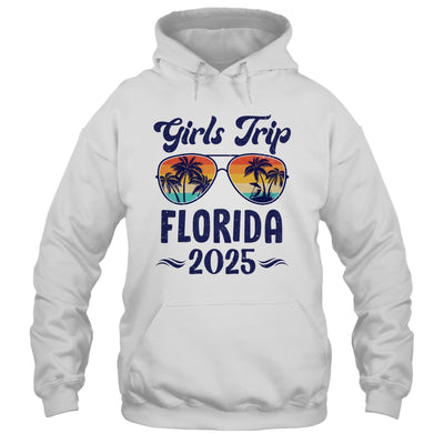 Florida Girls Trip Beach Vacation 2025 Matching Group Shirt & Tank Top | siriusteestore