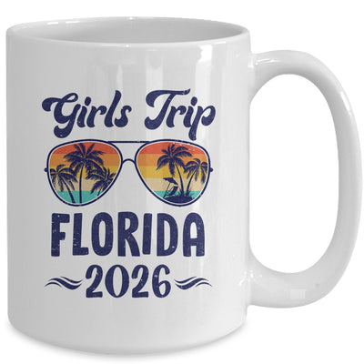 Florida Girls Trip Beach Vacation 2026 Matching Group Mug | siriusteestore
