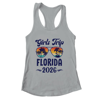Florida Girls Trip Beach Vacation 2026 Matching Group Shirt & Tank Top | siriusteestore