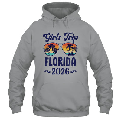 Florida Girls Trip Beach Vacation 2026 Matching Group Shirt & Tank Top | siriusteestore