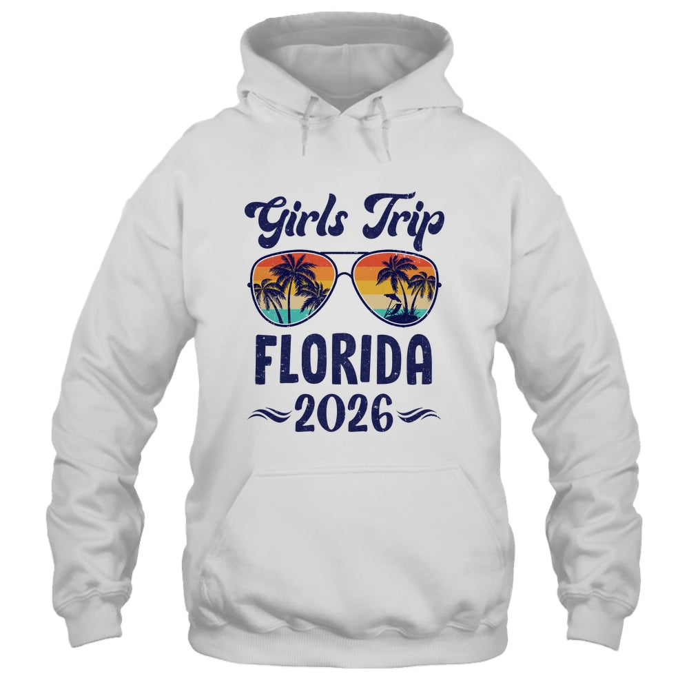 Florida Girls Trip Beach Vacation 2026 Matching Group Shirt & Tank Top | siriusteestore