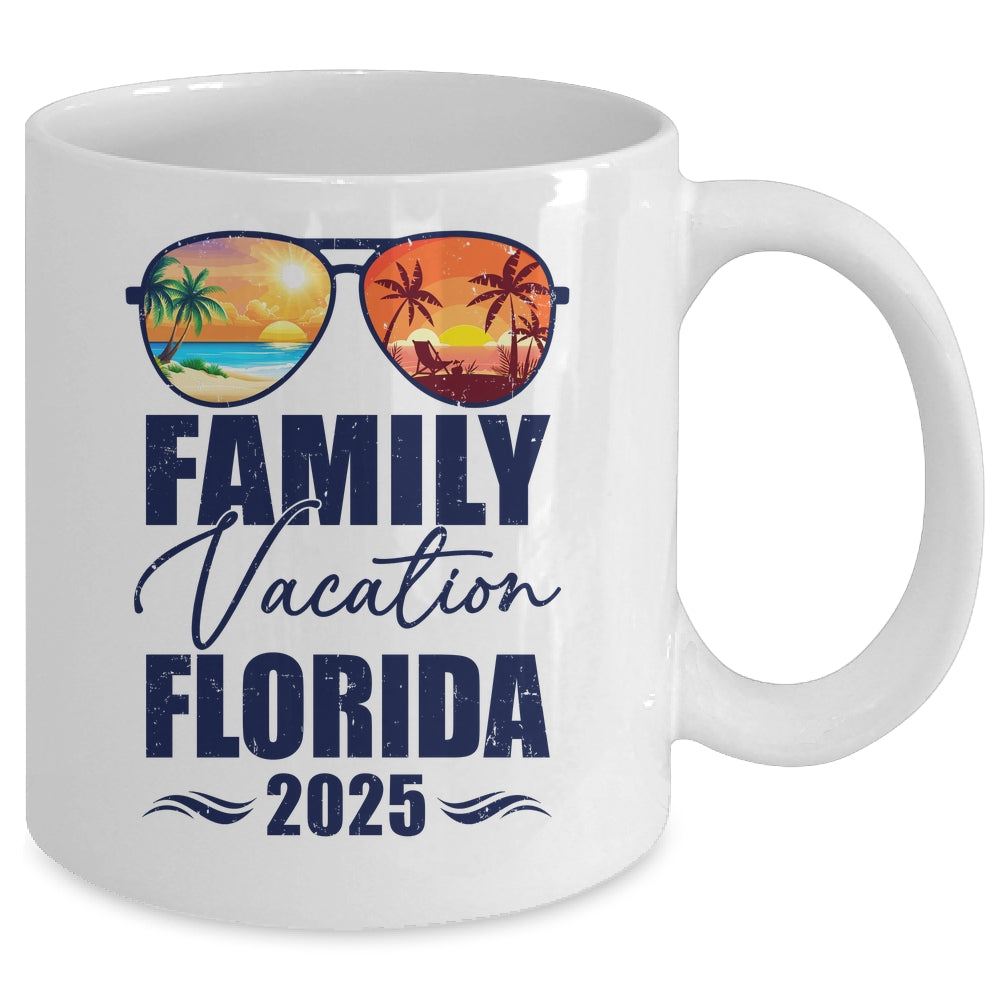 Florida Matching Family Vacation 2025 Making Memories Mug | siriusteestore