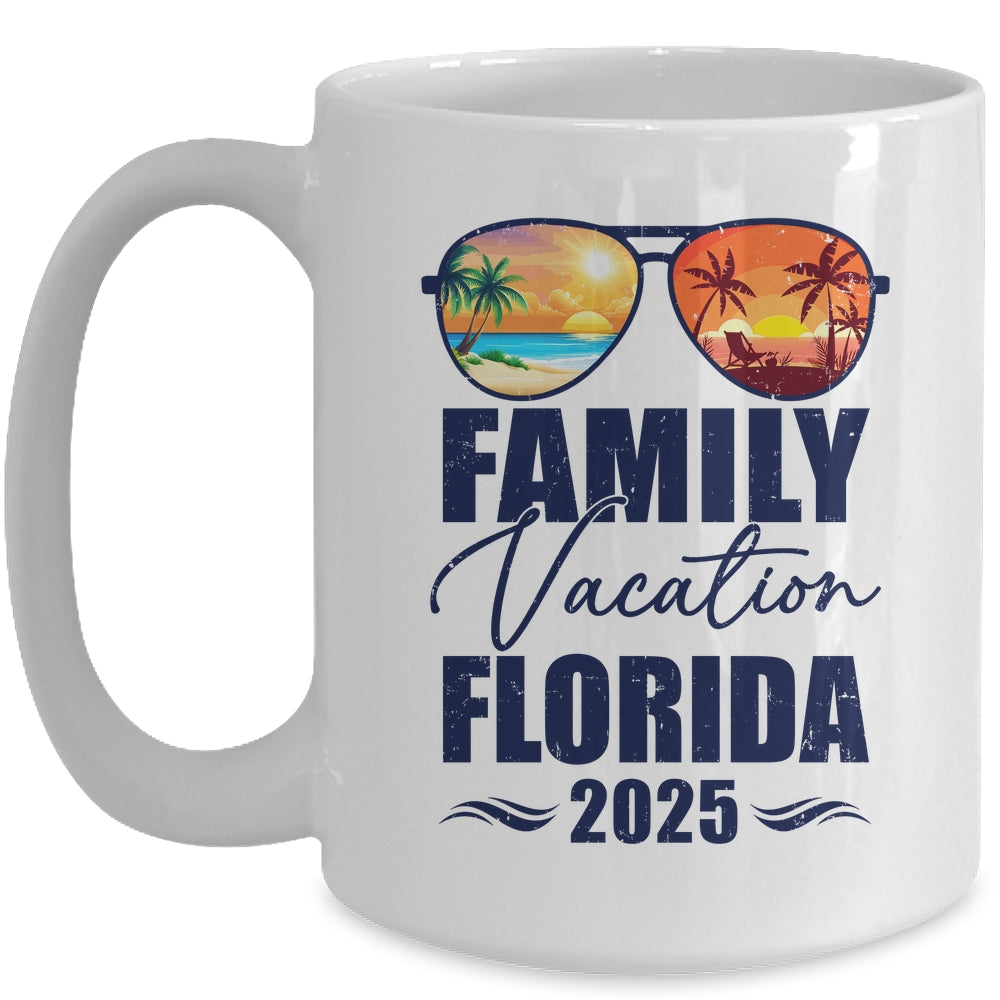 Florida Matching Family Vacation 2025 Making Memories Mug | siriusteestore