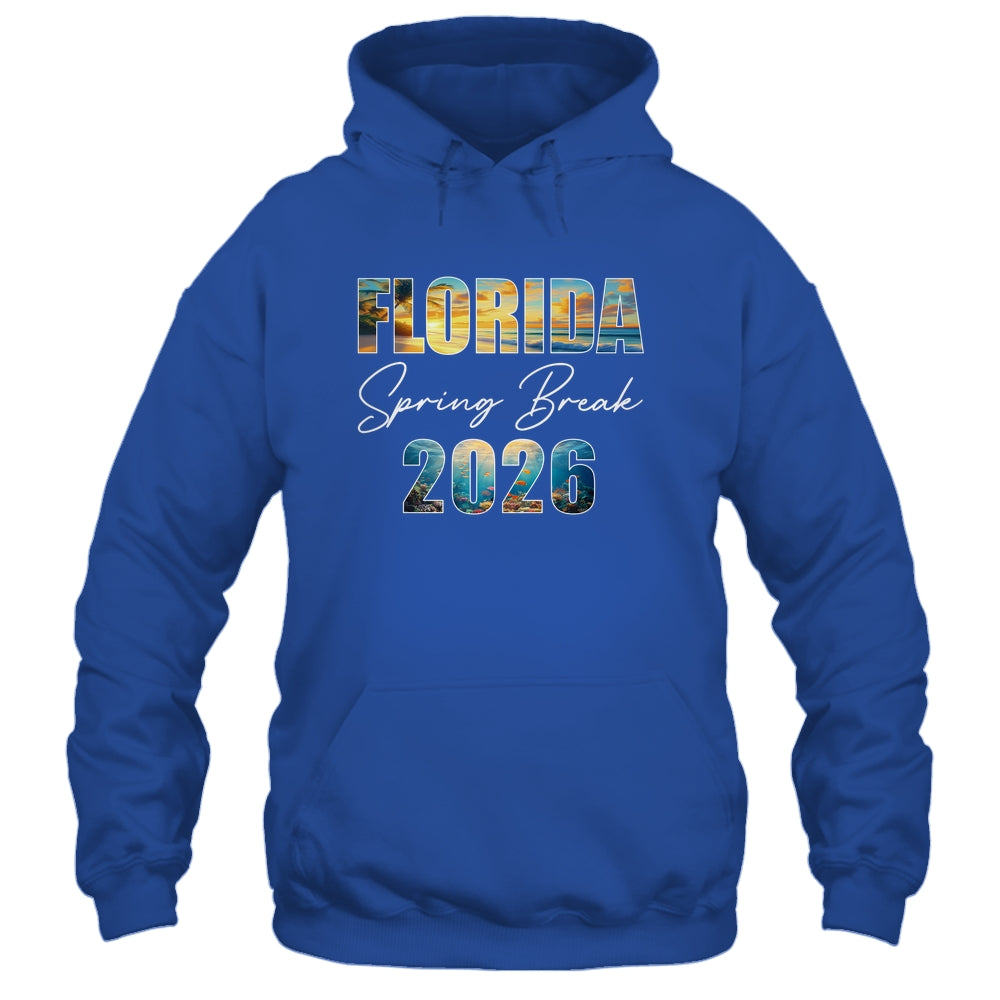 Florida Spring Break 2026 Summer Vacation Beach Shirt & Tank Top | siriusteestore