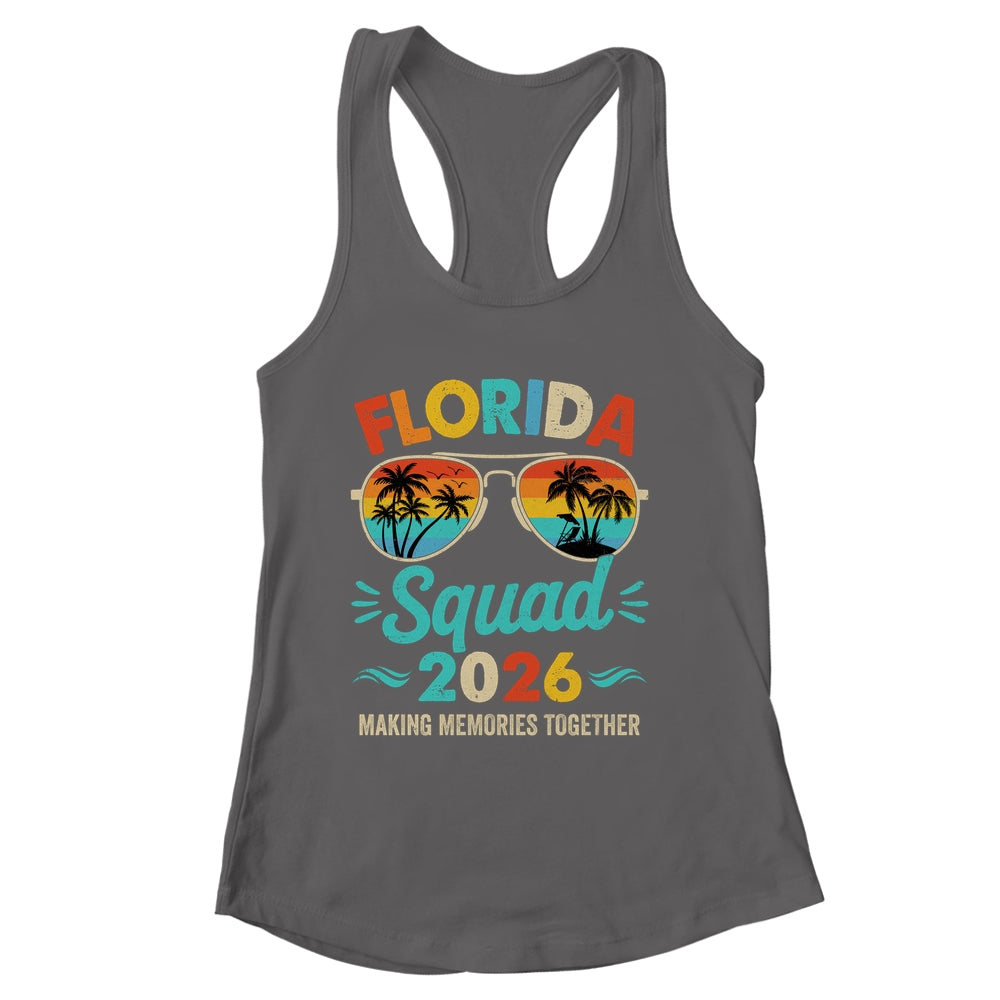 Florida Squad 2026 Vacation Friends Family Matching Group Shirt & Tank Top | siriusteestore