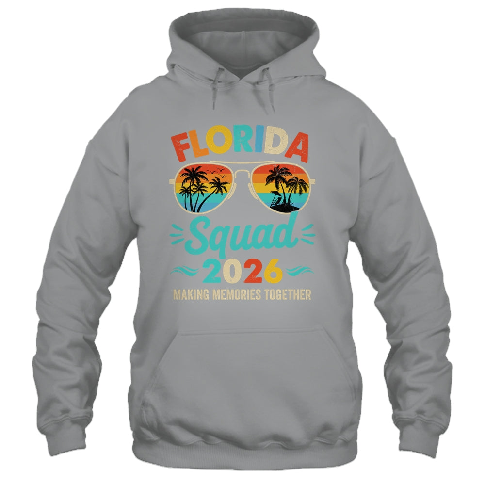 Florida Squad 2026 Vacation Friends Family Matching Group Shirt & Tank Top | siriusteestore