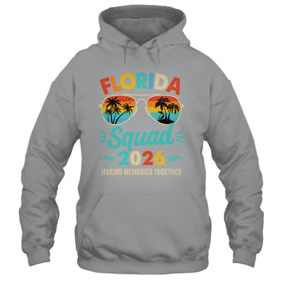 Florida Squad 2026 Vacation Friends Family Matching Group Shirt & Tank Top | siriusteestore