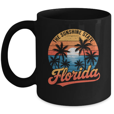 Florida Sunshine State Vintage Florida Sunset Vacation Mug | siriusteestore