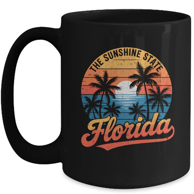 Florida Sunshine State Vintage Florida Sunset Vacation Mug | siriusteestore