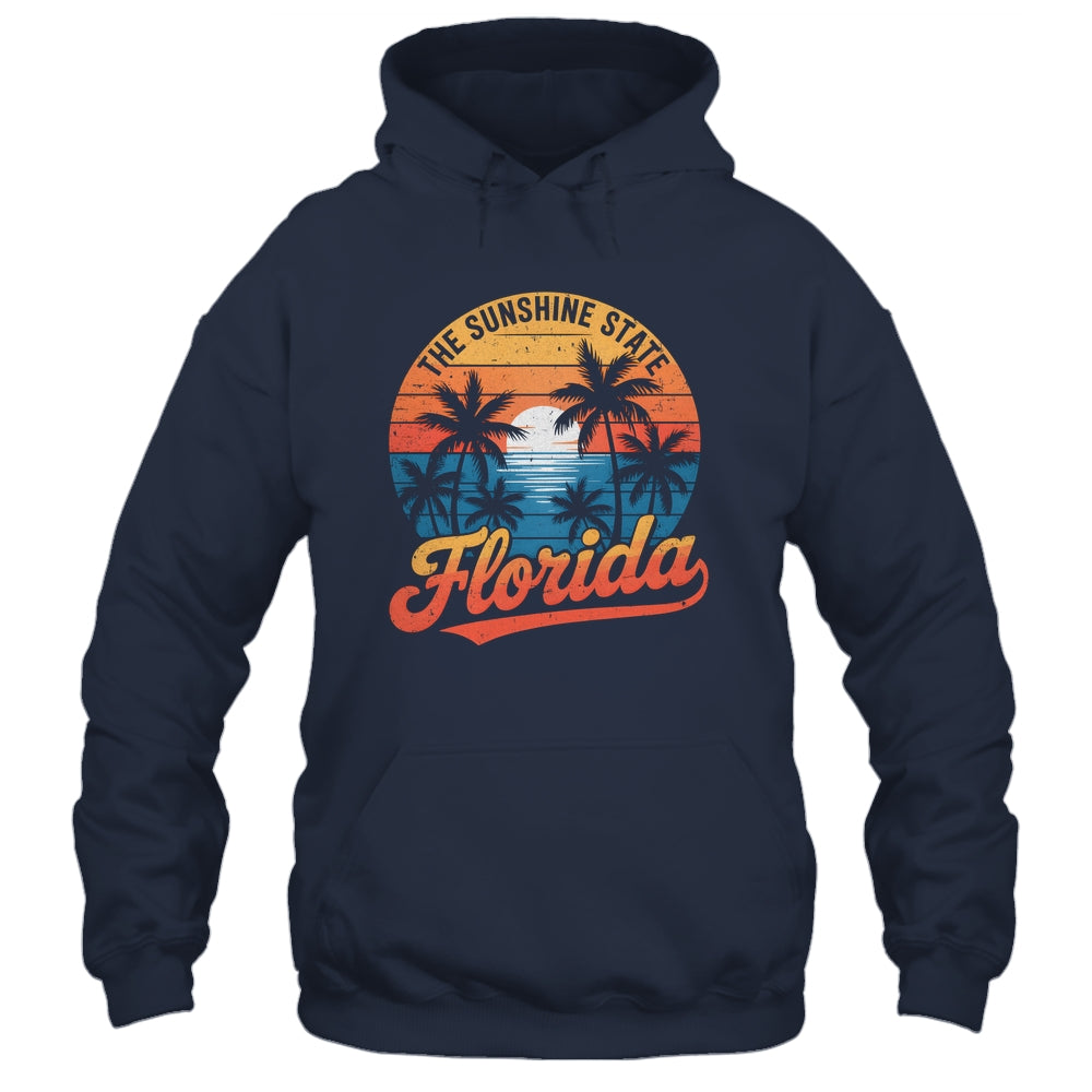 Florida Sunshine State Vintage Florida Sunset Vacation Shirt & Tank Top | siriusteestore