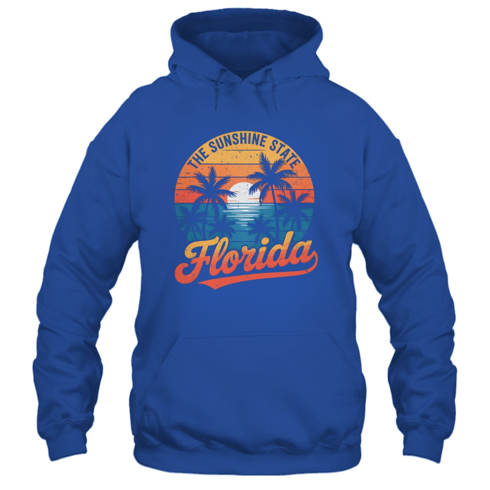 Florida Sunshine State Vintage Florida Sunset Vacation Shirt & Tank Top | siriusteestore