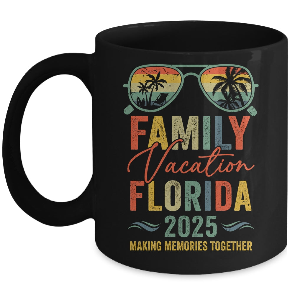 Florida Vacation 2025 Matching Family Group Summer Mug | siriusteestore