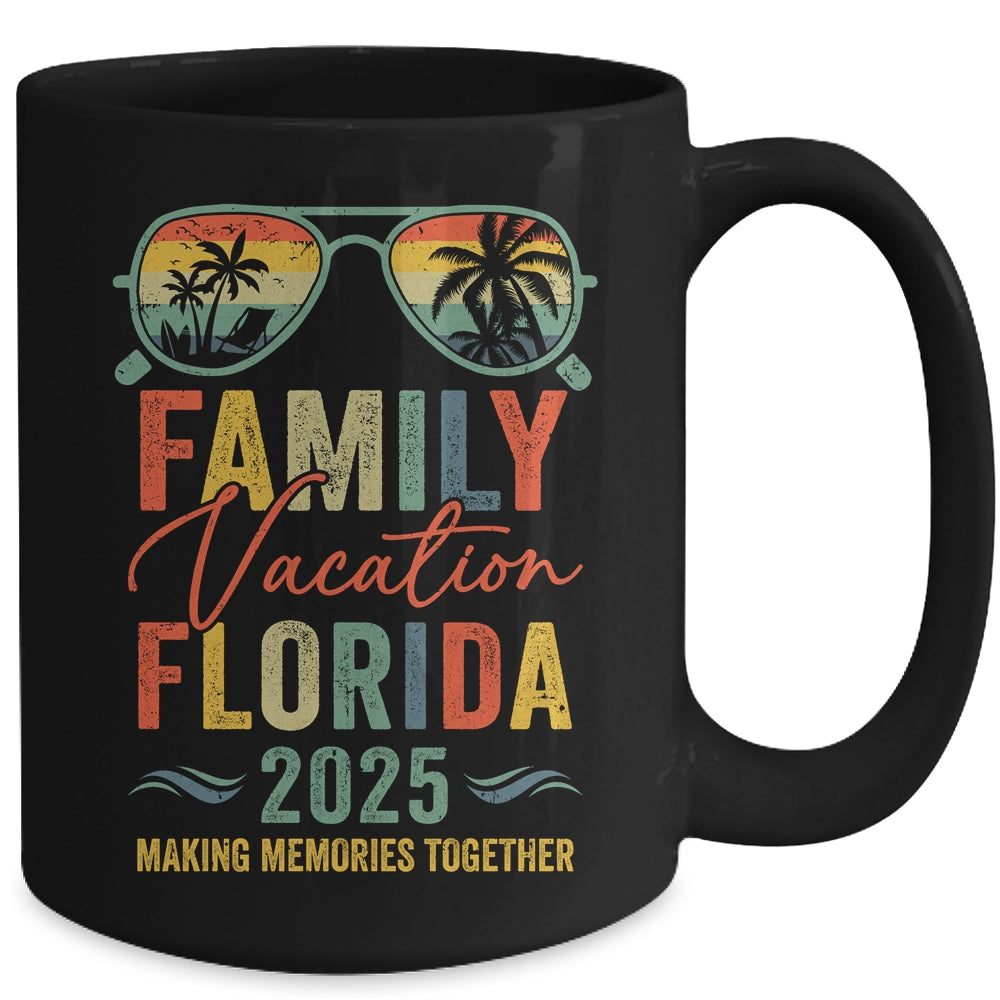Florida Vacation 2025 Matching Family Group Summer Mug | siriusteestore