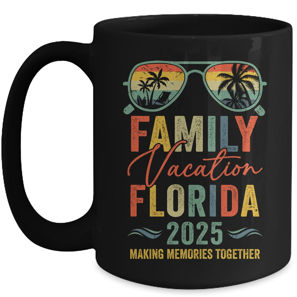 Florida Vacation 2025 Matching Family Group Summer Mug | siriusteestore
