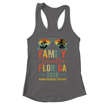 Florida Vacation 2026 Matching Family Group Summer Shirt & Tank Top | siriusteestore