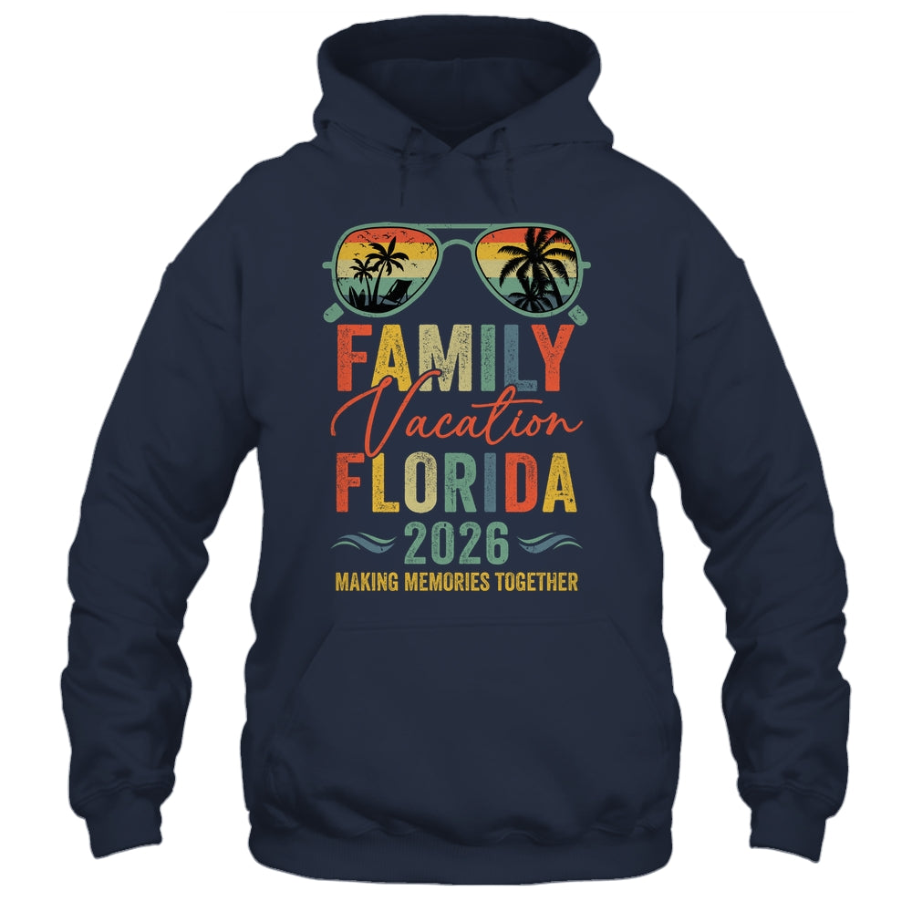 Florida Vacation 2026 Matching Family Group Summer Shirt & Tank Top | siriusteestore