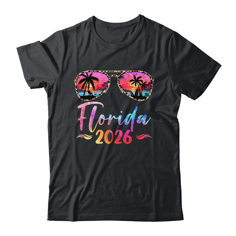 Florida Vacation 2026 Matching Group Family Summer Trip Shirt & Tank Top | siriusteestore