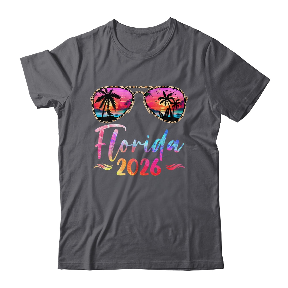 Florida Vacation 2026 Matching Group Family Summer Trip Shirt & Tank Top | siriusteestore