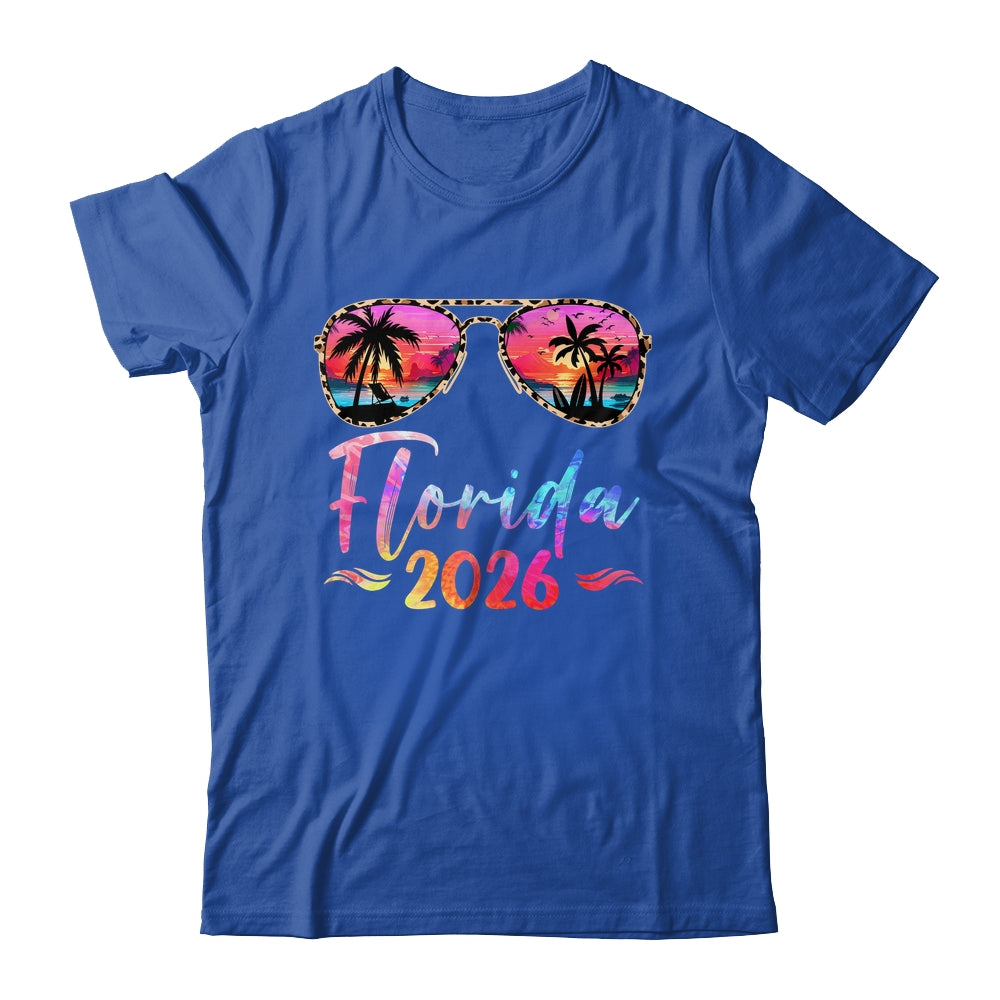 Florida Vacation 2026 Matching Group Family Summer Trip Shirt & Tank Top | siriusteestore