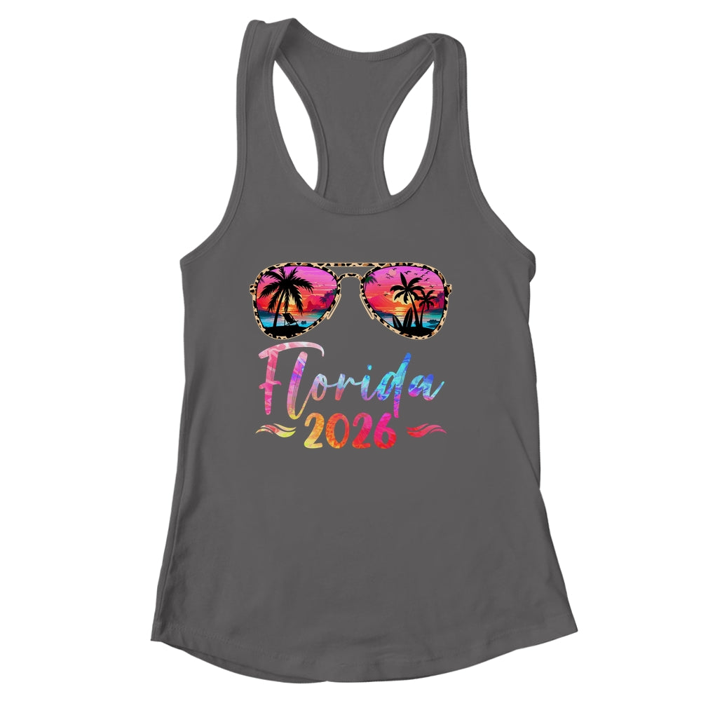Florida Vacation 2026 Matching Group Family Summer Trip Shirt & Tank Top | siriusteestore