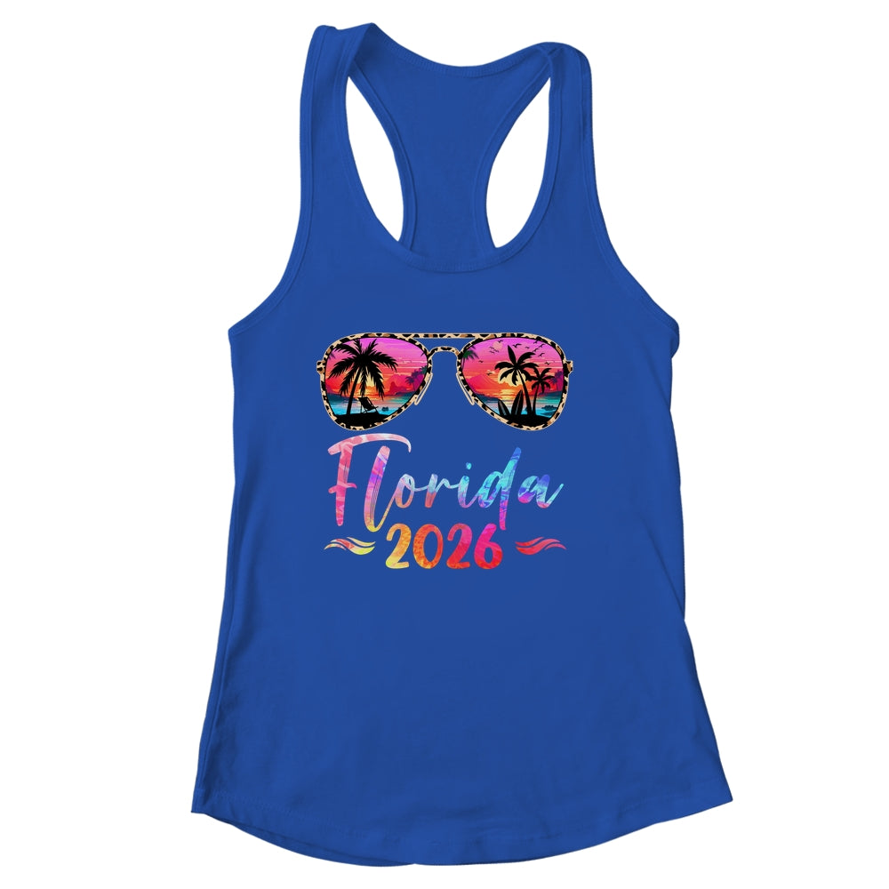 Florida Vacation 2026 Matching Group Family Summer Trip Shirt & Tank Top | siriusteestore