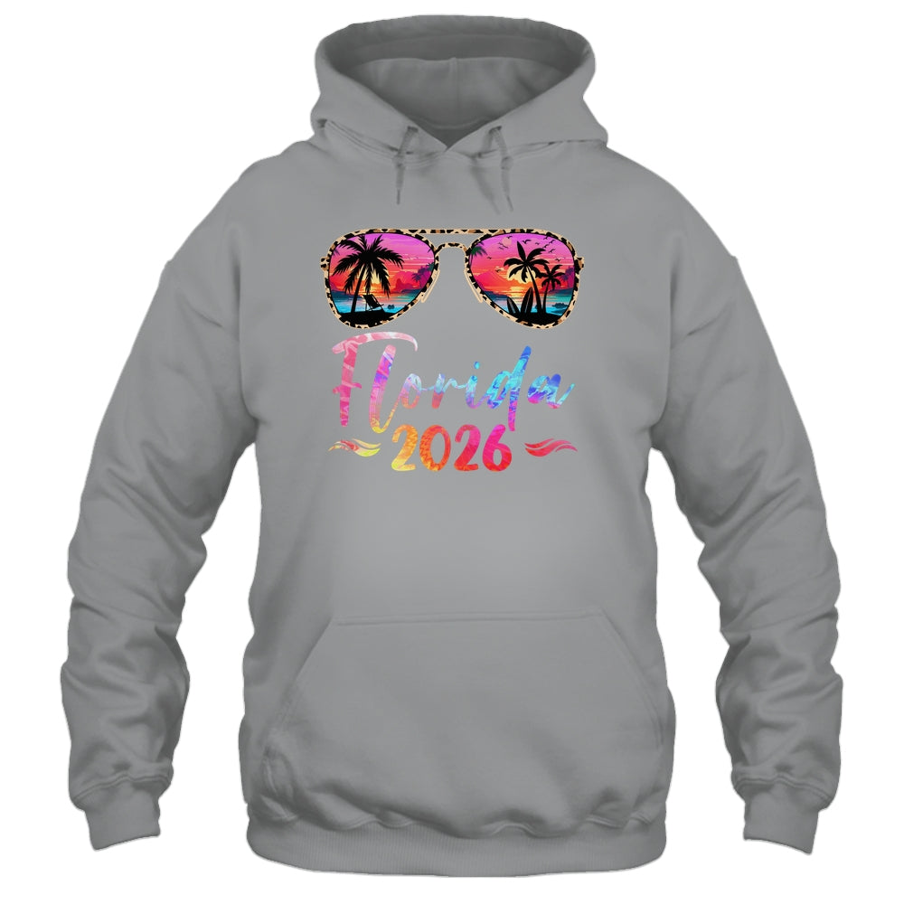 Florida Vacation 2026 Matching Group Family Summer Trip Shirt & Tank Top | siriusteestore