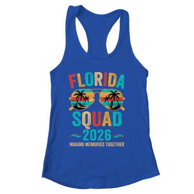 Florida Vacation Squad 2026 Family Matching Vintage Shirt & Tank Top | siriusteestore