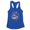 Flower Boho Floral Wildflowers Graphic Funny Women Girls Shirt & Tank Top | siriusteestore