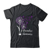 Flower Dandelion Faith Hope Love Purple Overdose Awareness Shirt & Tank Top | siriusteestore