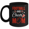 Football And Cheer Mom Of Football Player Cheerleader Mug | siriusteestore