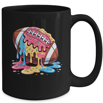 Football Drip For Lineman WR QB RB Ice Cream Sprinkles Mug | siriusteestore