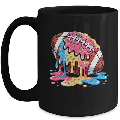 Football Drip For Lineman WR QB RB Ice Cream Sprinkles Mug | siriusteestore