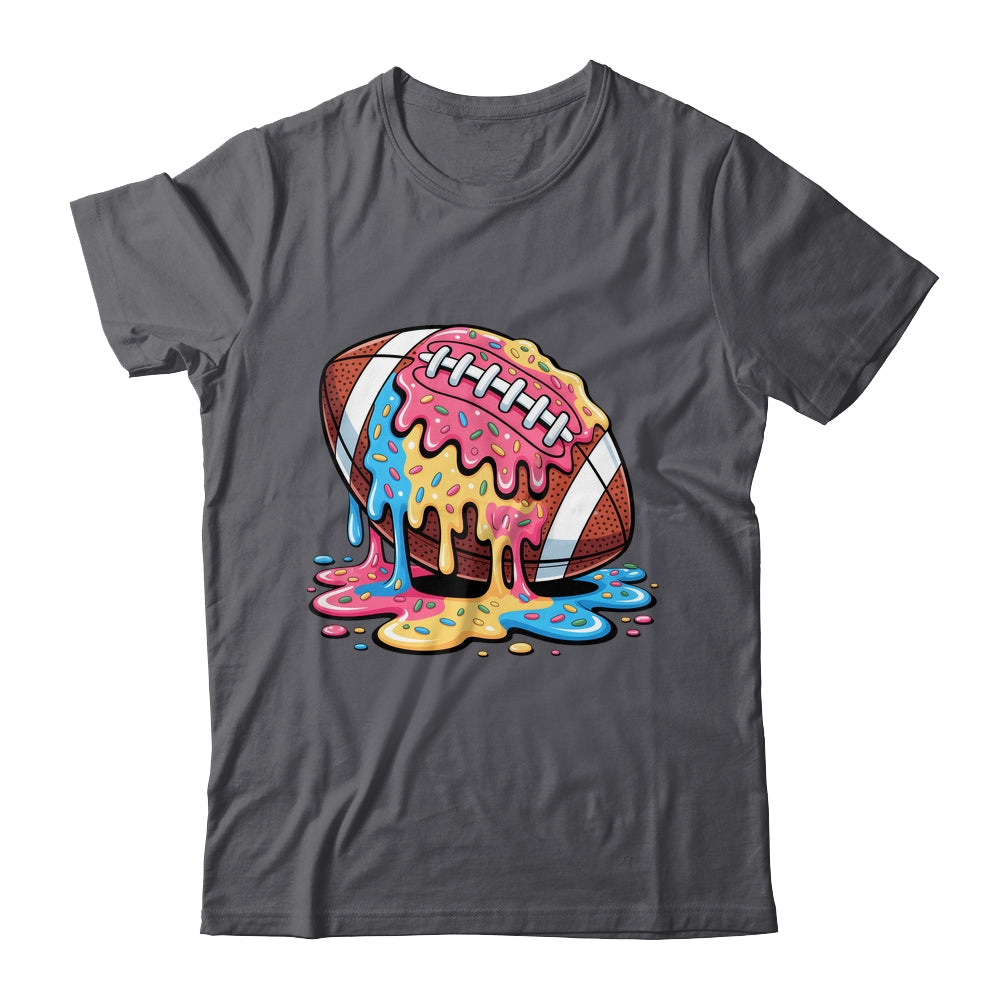 Football Drip For Lineman WR QB RB Ice Cream Sprinkles Shirt & Tank Top | siriusteestore