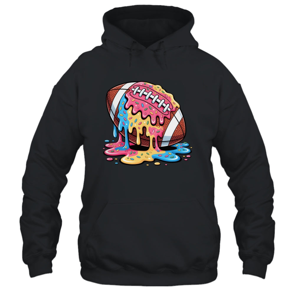 Football Drip For Lineman WR QB RB Ice Cream Sprinkles Shirt & Tank Top | siriusteestore