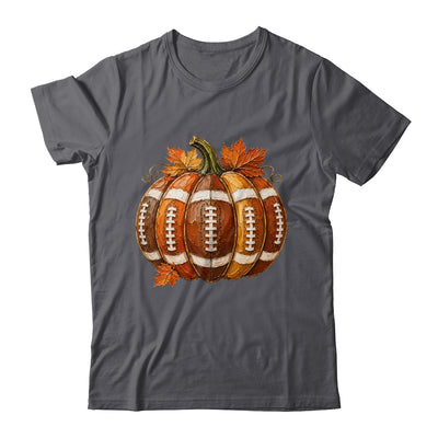 Football Pumpkin Fall Autumn Design Game Day Football Season Shirt & Hoodie | siriusteestore