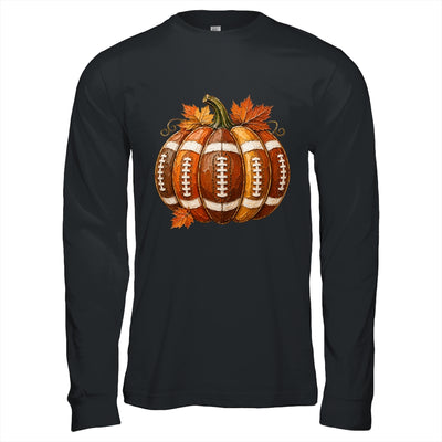 Football Pumpkin Fall Autumn Design Game Day Football Season Shirt & Hoodie | siriusteestore