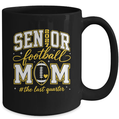 Football Senior Mom Class Of 2027 Graduate Graduation Mug | siriusteestore