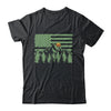 Forest Tree Wildlife Nature Outdoor American USA Flag Forest Shirt & Hoodie | siriusteestore