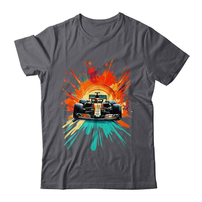 Formula Racing Open Wheel Race Car On Racing Track Shirt & Hoodie | siriusteestore