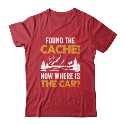 Found The Cache Geocacher Geocaching GPS Tracking Shirt & Hoodie | siriusteestore