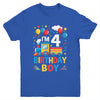 Four 4yr 4th Kids Boys Girls Train Birthday Boy 4 Years Old Youth Shirt | siriusteestore