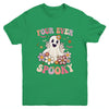 Four Ever Spooky Halloween 4th Birthday Party Decorations Youth Shirt | siriusteestore