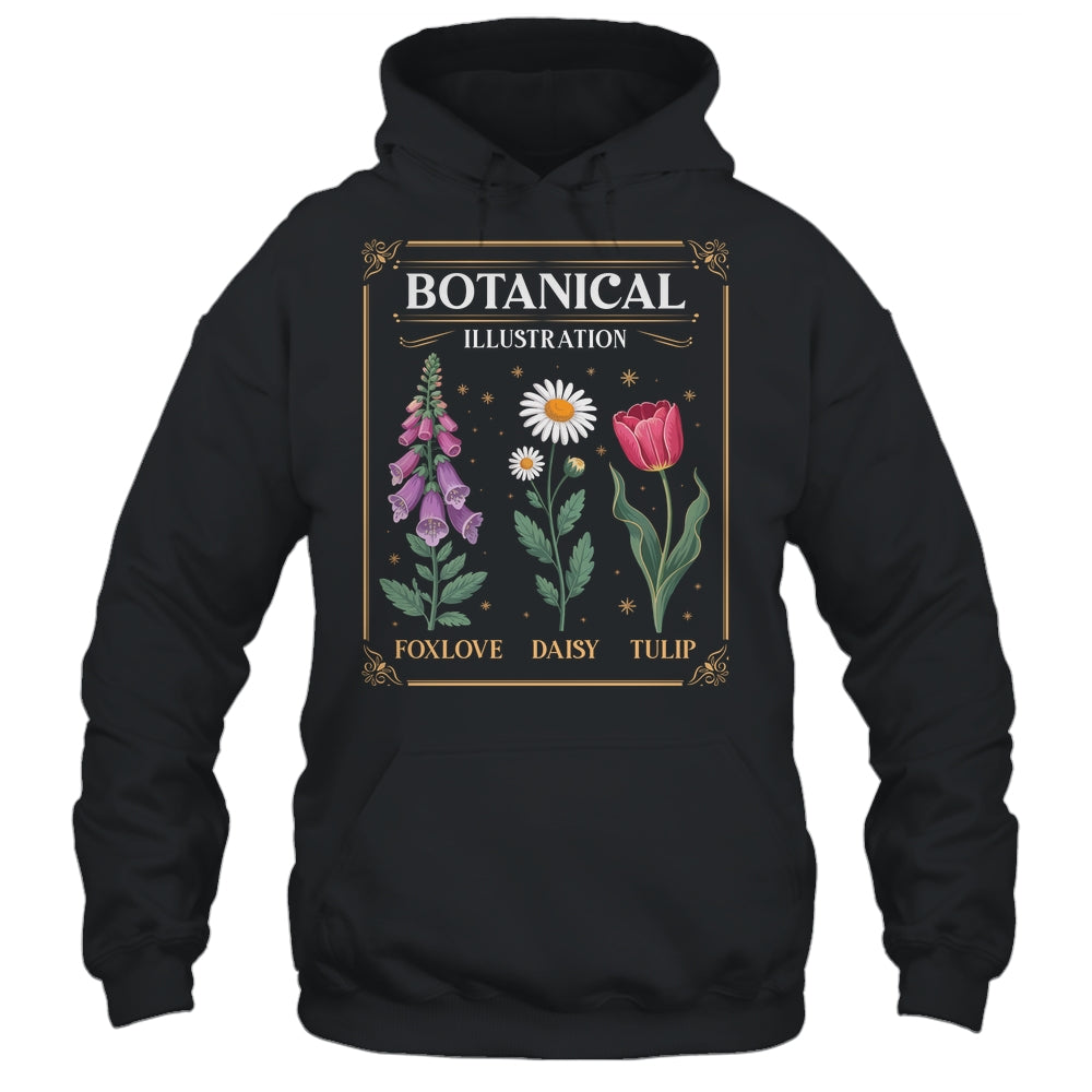 Foxglove Daisy Tulip Field Vibe Vintage Flower Arrangement Women Shirt & Tank Top | siriusteestore