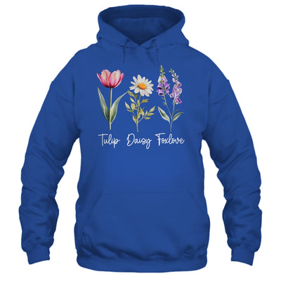 Foxglove Daisy Tulip Floral Flower Mom Grandma Women Shirt & Tank Top | siriusteestore