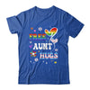 Free Aunt Hugs LGBT Gay Pride Transgender Rainbow Flag Shirt & Tank Top | siriusteestore
