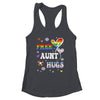 Free Aunt Hugs LGBT Gay Pride Transgender Rainbow Flag Shirt & Tank Top | siriusteestore