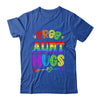 Free Aunt Hugs Rainbow LGBT Lesbian Gay Pride Trans Retro Shirt & Tank Top | siriusteestore