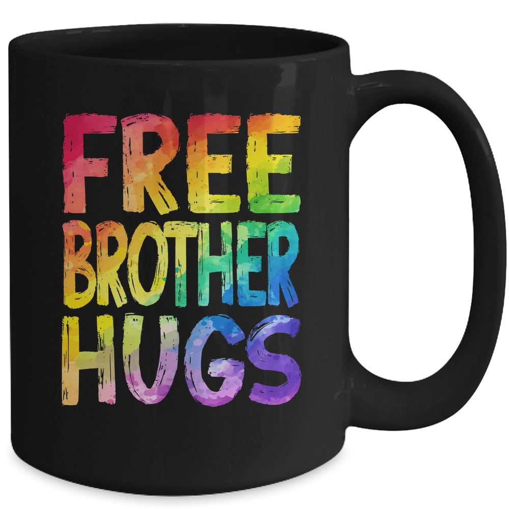 Free Auntie Hugs LGBT Pride LGBTQ Lesbian Gay Rainbow Mug | siriusteestore