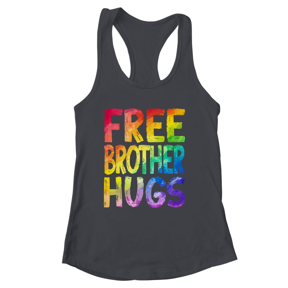 Free Auntie Hugs LGBT Pride LGBTQ Lesbian Gay Rainbow Shirt & Tank Top | siriusteestore